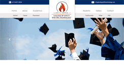 Desktop Screenshot of collegeoffiretechnology.com